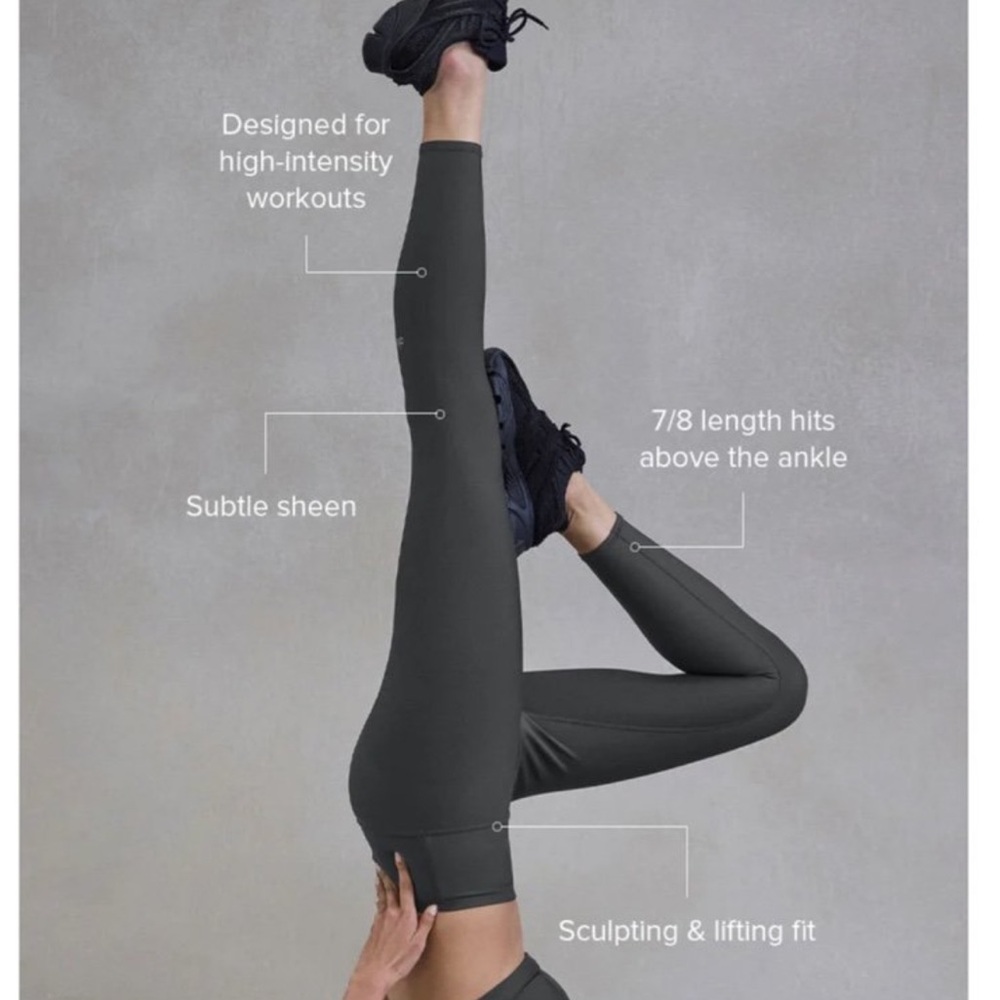Alo Yoga 7/8 High-Waist Airlift Legging in Anthracite XXS